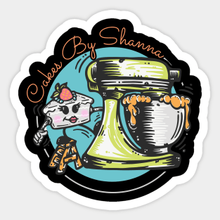 Cakes By Shanna Sticker